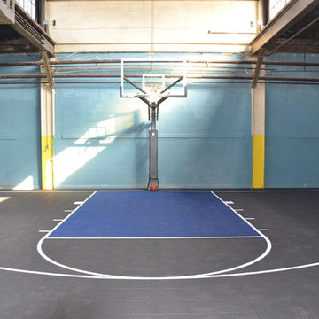 Warehouse Basketball Court