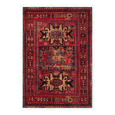 Safavieh Vintage Hamadan Vth213A Rug, Red/Multi, 8'0"x10'0"