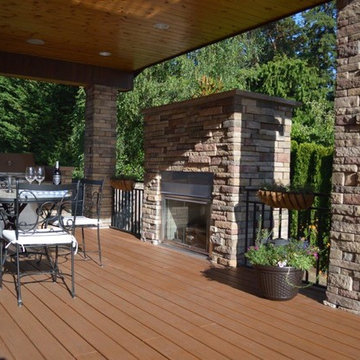 Bellevue Sunroom/ Spa Addition with Deck
