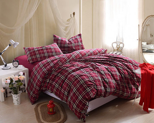 Red King Duvet Cover The Duvets Red Check Plaid Duvet Cover Set Farley Velvet