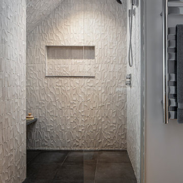 Contemporary Attic Primary Suite