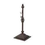 Adjustable Metal Wreath Stand, Bronze