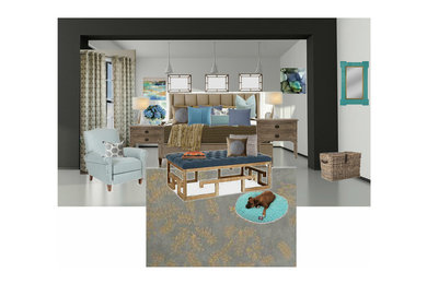 Home design - coastal home design idea in Chicago