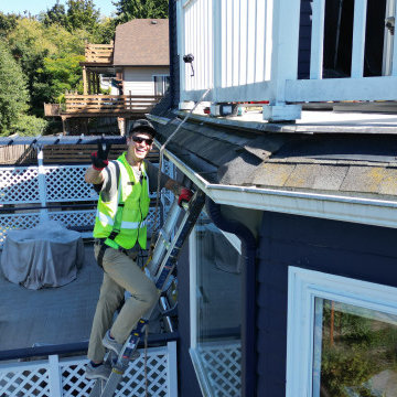 Deck Flashing & Roof Leak Repair — West Seattle