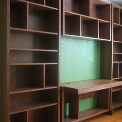 Desk/Bookcase - Walnut - Desks And Hutches