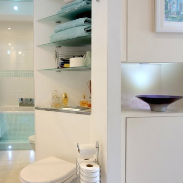 Small mosaic bathroom