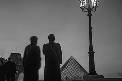 Silhouettes at Twilight - Paris, France