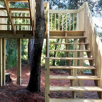 Folly Beach, Staircase