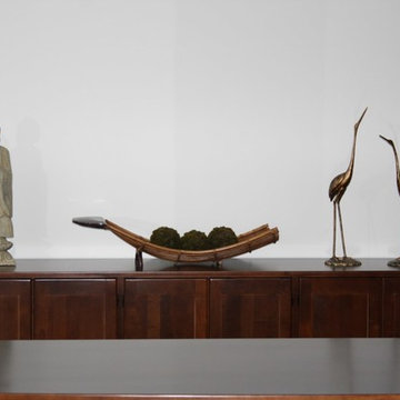 Credenza in Jeanine's Corporate Office