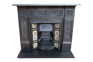 Cast Iron Fireplace Mantel Surround