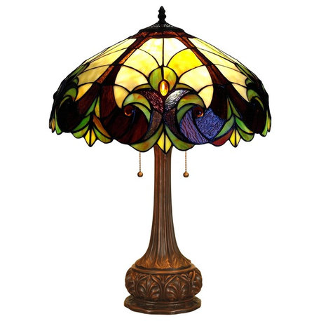 Liaison 2-Light Victorian Table Lamp