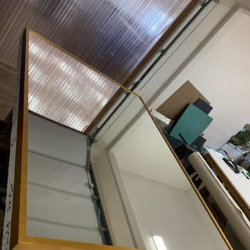 Custom Mirrors - custom sized and custom framed