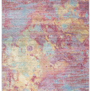 Safavieh Windsor Collection Wds351r Fuchsia/Turquoise Rug