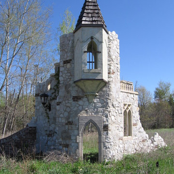 Folly entrance adds a sense of mystery