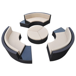 Tropical Outdoor Lounge Sets by Armen Living