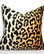 Braemore Jamil Velvet Cheetah Print with Down Pillow Insert 18x18