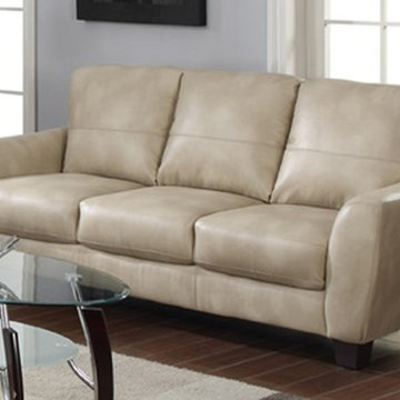 Fremont Bonded Leather Sofa