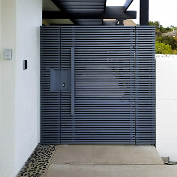 Gray Contemporary Aluminum