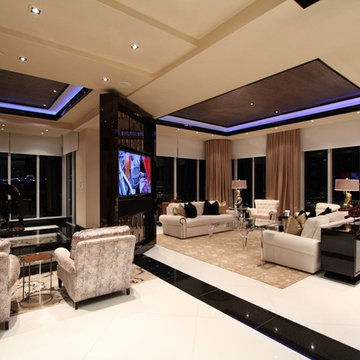 Turn it all Around - 4K TV Built into Rotating Glass Frame