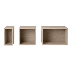 Stacked shelf system - Storage Boxes