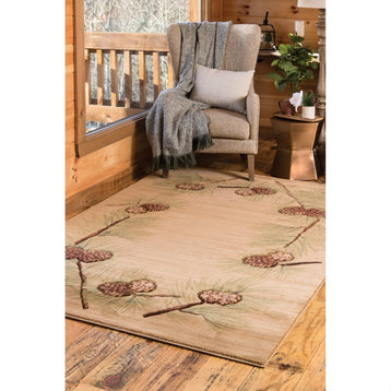 United Weavers Cottage Farmington Beige Area Rug 2'7"x4'2"