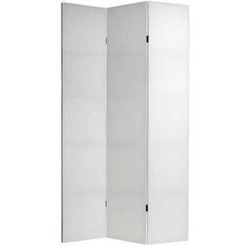 7' Tall Do It Yourself Canvas Room Divider, 3 Panels