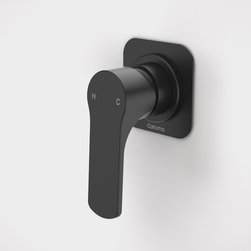 Caroma Urbane Bath/Shower Mixer - Black - Bathtub and Shower Tap Sets