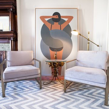 My Houzz: Art and Antiques Enliven a Brooklyn Brownstone