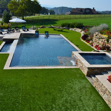 Douglas Lake Custom Pool