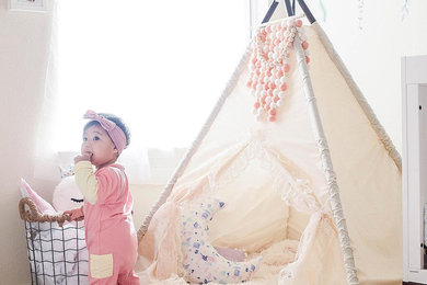 Inspiration for a nursery remodel in San Diego