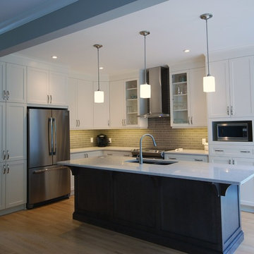 Cloud White- Smoke Grey Kitchen