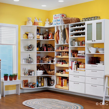 Pantry Shelving & Cabinets