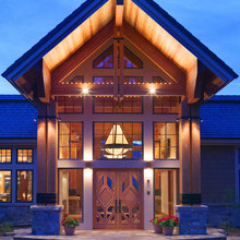 exposed beam entry