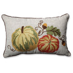 Pillow Perfect - Pillow Perfect Gourdy Harvest Rectangular Throw Pillow - Please note since all products are made to order, dimensions may vary 1-2 inches |