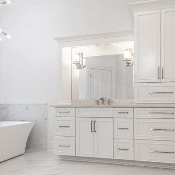 Timeless Marble Master Bathroom