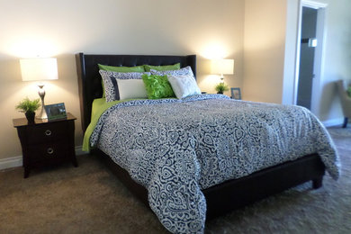 Home design - contemporary home design idea in San Diego