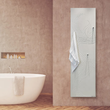 FLOWER BATH TOWEL WARMER RADIATOR - PS-CI-185WAT
