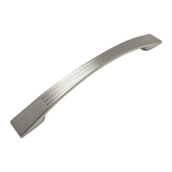 Cosmas - Cosmas 9604-160SN Satin Nickel Cabinet Pull - Cabinet And Drawer Handle Pulls