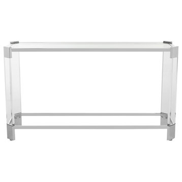 Safavieh Couture Gianna Glass Console Table