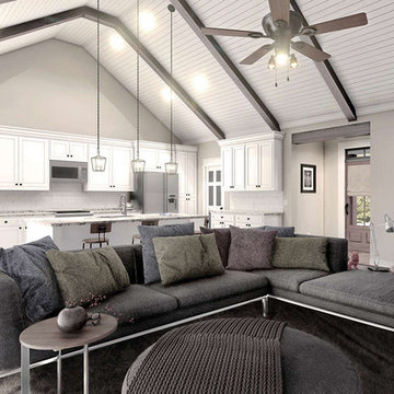 Modern Farmhouse Plan 009-00290 (Exclusive)