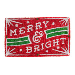 MERRY & BRIGHT DOORMAT - Products