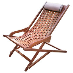 Transitional Outdoor Folding Chairs by Outdoor Interiors