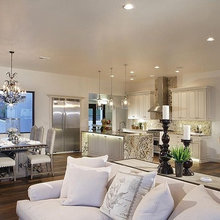 Great Rooms - living/dining/kitchen