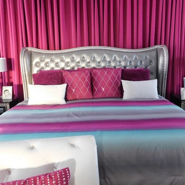 Fuchsia Hollywood Glam