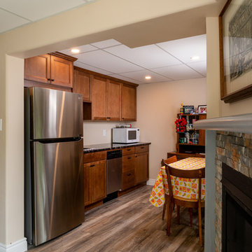 Traditional Aging in Place Basement Renovation