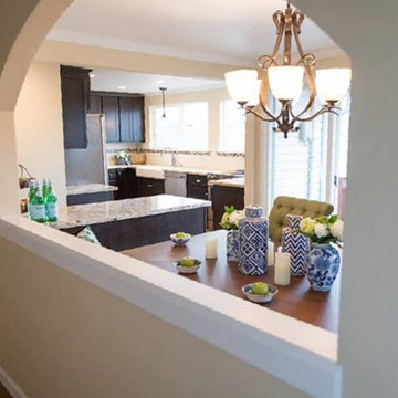 North Tacoma Kitchen and Living room Remodel