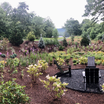 Septic field turned stylized meadow.
