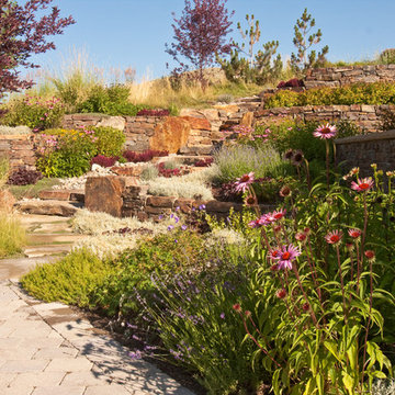 Natural Stone Mountain Landscape