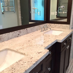 MJ Stone Bathroom Portfolio - Bathroom Sinks