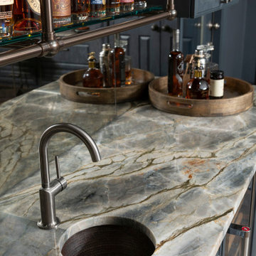 Preston Hollow Bourbon Lounge and Bathrooms Renovation and Furnishing